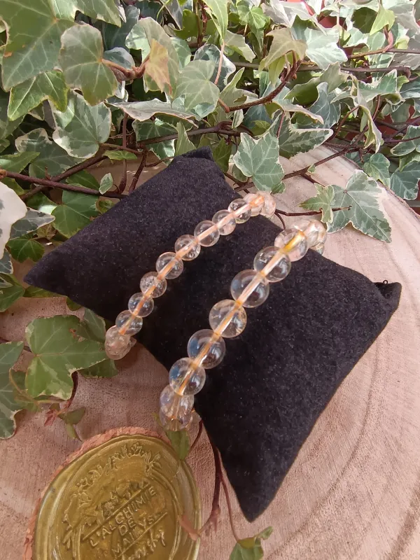 bracelet de citrine.