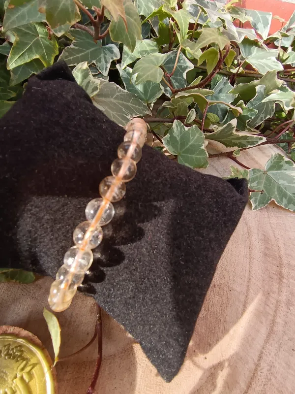 bracelet de citrine. - Image 5