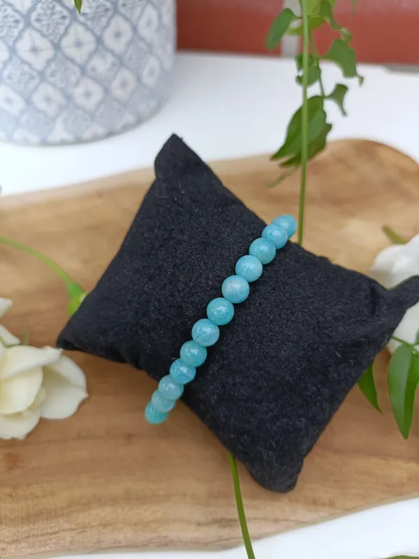 Bracelet en amazonite