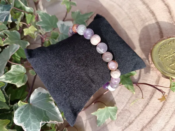 Bracelet d'améthyste mixte