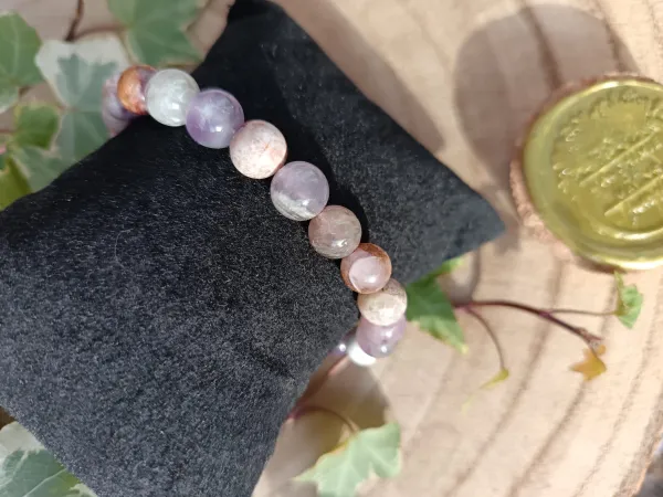 Bracelet d'améthyste mixte - Image 2