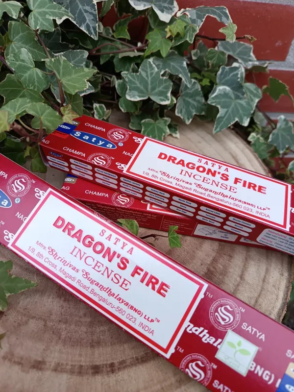 encens satya feu de dragon