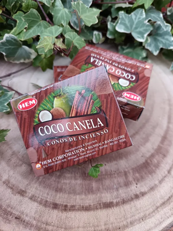 encens cone coco canelle