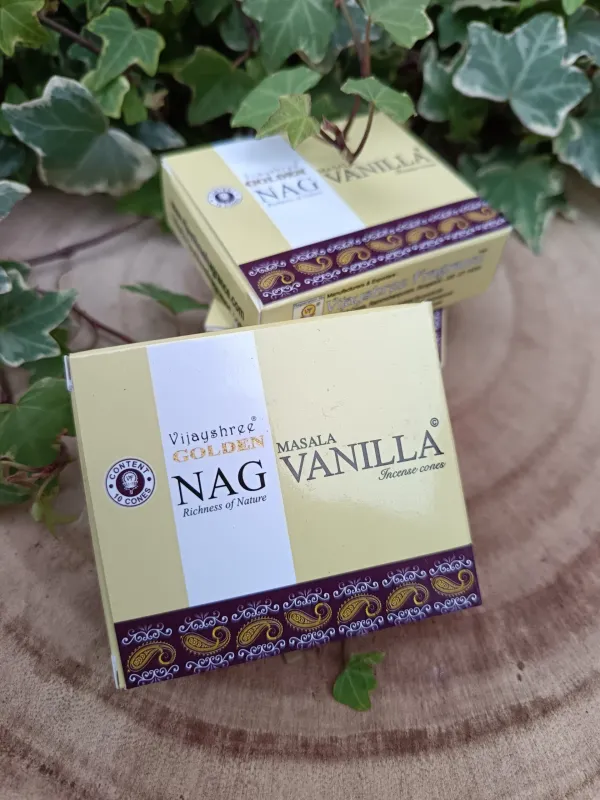 encens cone vanille
