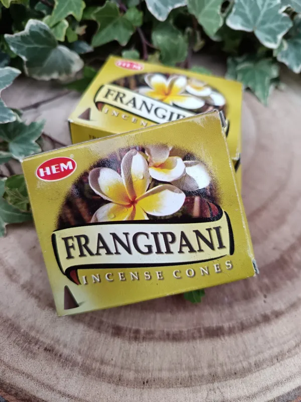 encens cone frangipanier