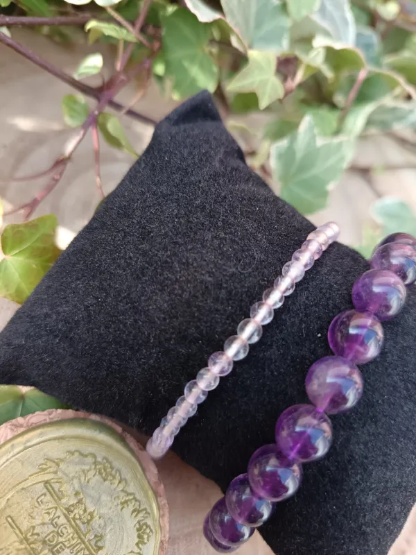 bracelet améthyste
