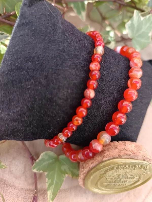 bracelet cornaline - Image 2