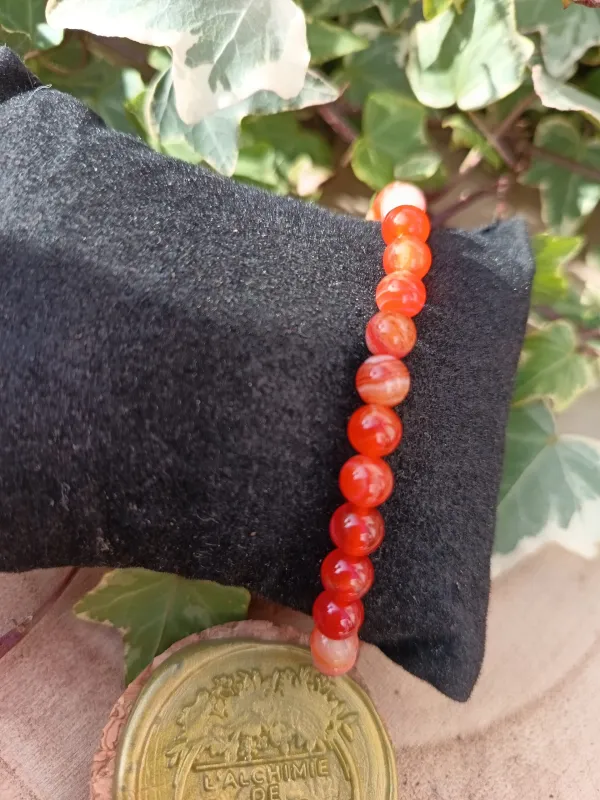 bracelet cornaline - Image 3